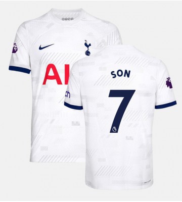 Tottenham Hotspur Son Heung-min #7 Koszulka Podstawowych 2023-24 Krótki Rękaw